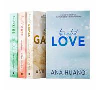Ana Huang Twisted and Kings of Sin Series 5 Books Collection Set (Twisted Love, Twisted Games, Twisted Hate, Twisted Lies & King of Wrath)