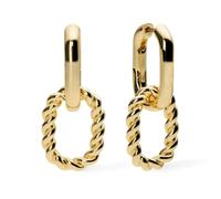 Ana Luisa Double Hoop Earring - Ash Small & Mini Double Gold Earrings for Women - Hypoallergenic, Water-Resistant & Tarnish-Free - 14K Gold Plated, Silver & Two-Tone Hoop Womens Earrings Trendy