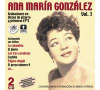 ana maria gonzalez vol. 3 - Vol.3 Grabaciones en Discos de [Import]