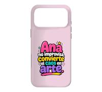Ana no improvisa, convierte el caos en Arte Coque pour iPhone 17 Pro Max