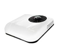 ANAAMAYL Climatiseur mobile de camping avec roulettes et réservoir d'eau intégré, climatiseur split, mobile, pour tentes et abris de jardin, blanc (refroidissement uniquement, 12 V)