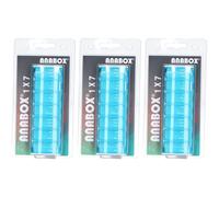 ANABOX Distributeur de médicaments 1x7 Turquoise Accessoire(S) 3x1 pc(s)