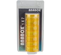 Anabox Pilulier Semaine Orange 1 Pièce