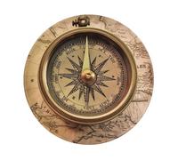 ANABPRMA Law of the Compass Tapis de souris en caoutchouc antidérapant avec surface lisse pour bureau et maison 20,3 cm