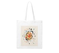 ANABPRMA Sac fourre-tout réutilisable en toile avec motif animal marin mignon pour femme, sac à main de grande capacité, Chimie Print7, Taille unique