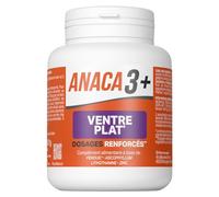 ANACA 3 + - Ventre Plat - Complément Alimentaire - Dosages Renforcés - Digestion(1) et Absorption des Graisses(2) - Fenouil et Ascophyllum - Programme Minceur 30 Jours - Fabriqué en France - 120 Gélules