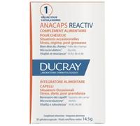 Ducray Anacaps Reactiv Cheveux Et Ongles 30 Capsules
