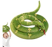 Anaconda Géant serpent en peluche de 190 cm - Jouet réaliste