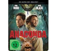 Anaconda – Tom Gormican / Paul Rudd – 4K UHD + Blu-ray – Édition limitée Steelbook