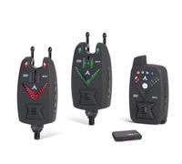 Anaconda TSR 2Way Lot de 2 + 1 détecteurs de Touche pour la pêche à la Carpe