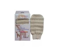 Gant exfoliant ou de massage en lin et coton bio