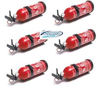 ANAF Group Offre 6 Extincteurs à poudre 1Kg homologués avec support et manomètre - Promo