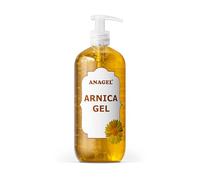 ANAGEL Gel à l'arnica 500 ml - Gel apaisant et revitalisant à la lavande - Formule non collante et facilement absorbée pour un usage quotidien