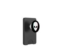 Anaglyph Alien Face Rouge Cyan OVNI Extraterrestre PopSockets PopWallet pour MagSafe