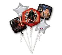 Anagram 3162501 Bouquet de ballons en aluminium Motif Star Wars The Force Wakes Anniversaire Coloré