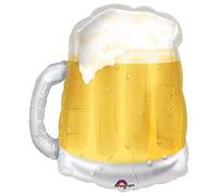 Anagram Ballon en aluminium pour chope de bière, 58,4 cm, multicolore