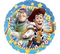 Anagram International Disney 2635701 Ballon rond en aluminium Thème Toy Story Multicolore