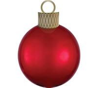 Anagram Orbz Kit de décoration de ballon en aluminium Rouge 50,8 cm