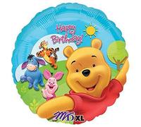 Anagram Pooh & Friends Ballon en aluminium pour anniversaire Motif soleil Multicolore 45,7 cm