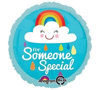 Anagram Someone Special Rainbow Cloud Ballon en aluminium Multicolore 45,7 cm