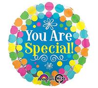 Anagram You Are Special Dots Ballon en aluminium Multicolore 45,7 cm