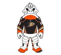 Anaheim Autocollant en vinyle pour ordinateur portable ou voiture Motif canards sauvages de l'équipe de la NHL National Hockey League (mascotte)