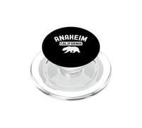 Anaheim California Bear Retro Orange County Beach 714 OC CA PopSockets PopGrip pour MagSafe