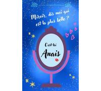 ANAIS: Carnet de notes personnalisé ANAIS - Cahier ANAIS - Journal intime ANAIS