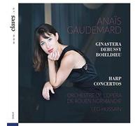 Anaïs Gaudemard joue Ginastera, Debussy et Boieldieu : Concertos pour harpe CD