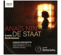 Andriessen, L. – Anais Nin/De Staat – Import – Signum