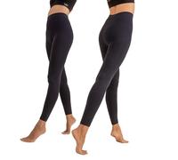 anaissa Legging réducteur de ventre plat avec fibre Emana Nova - épouse et prend soin de votre peau avec technologie avancée, Noir , L