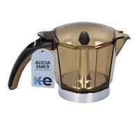 Anakel Home Carafe à Café Alicia 5513200919 Compatible avec Cafetière Delonghi Alicia EMK9 | Pièce d’Origine, 9 Tasses, avec Poignée Ergonomique