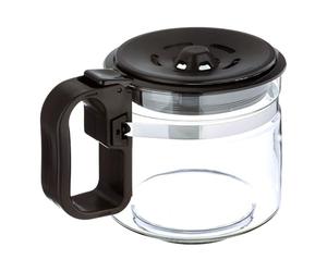 Anakel Home Grande Cafetière Universelle compatible avec les Cafetières Américaines ou électriques | Verre, Couvercle anti-goutte, Hauteur réglable 12,5-15 cm, 900 ml | MESURES DE RÉVISION