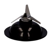 ANAKEL HOME Lame de rechange 089153000 compatible avec mixeur en verre Taurus Magnum 1000 | Acier inoxydable, 4 embouts, 53,9 mm x 83 mm x 54 mm