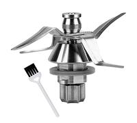 Anakel Home Lame de Rechange Compatible avec le Robot de Cuisine Vorwerk Thermomix TM31 | Acier Inoxydable, 4 Embouts, Joint et Brosse de Nettoyage Inclus