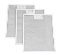 Anakel Home Lot de 3 filtres pour Hotte Aspirante 353110 compatibles avec les Hottes Balay Bosch 31 x 25 cm | Couleur argent, Important mesurer les distances des filtres à graisse