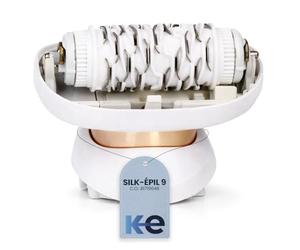 Anakel Home Tête d'épilateur Flex 81719648 Compatible avec Braun Silkepil 9 Flex Type 5380 | Tête Flexible, Technologie Micro-Grip avec 40 Pincettes