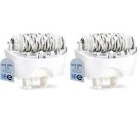 Anakel Home Tête d'épilation de Rechange 81533164 Compatible avec Braun Silkepil 7, Silkepil 9, Xpressive et SensoSmart, Tête Extra Large, Couleur Blanche (Lot de 2)