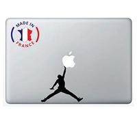 Anakiss Stickers pour Macbook Jordan Noir Taille Unique autcollant