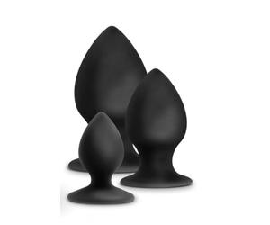 Anal Adventures Platinum - Assortiment de plugs Stout