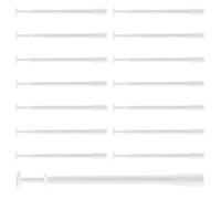 Anal Applicateur Vaginal, 15 Pièce Pousseur Anal Lubrifiant Tireur Applicateurs En Plastique Pour Lubrifiant Personnel Gel