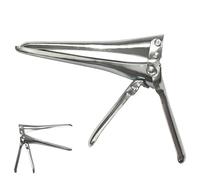 Anal Expander extra long 17 cm en métal - étendeur anal réglable design bec de canard, accessoire érotique robuste pour étirement contrôlé et sensations profondes