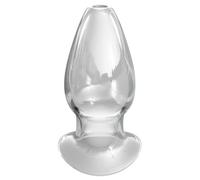 Pipedream Plug anal en verre tunnel Méga Anal Gaper transparent