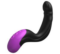Anal Fantasy - stimulateur prostatique vibrant pulsant - silicone noir