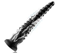 Anal Gode, Godemiché Fantaisie de 40cm, Gode Monster en Silicone Liquide Avec Ventouse Puissante, Convient aux Jeux Sexuels Mains Libres, Godes Point G, Convien aux Hommes/Femmes de Jouets Sexuel