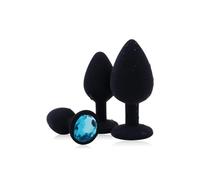 Ànâl Plug Débutants silicones Set Meilleure Idée pour Coffret Cadeau de Coeur Jouets Stimulateur de Bijoux pour Femme Jouet et Homme Couple Plug sex toýs femme sextoy