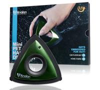 ANALAN Brosse Anti Poils Animaux, Mini Epilateur de Poils d'animaux pour Chiens et Chats, Brosse pour Voitures, Tapis, Peluches, Canapé et Meubles(Green)