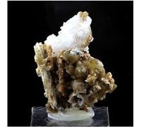 ANALCIME + SIDERITE en provenance de MONT SAINT-HILAIRE, QUÉBEC, CANADA - Rare Minéralogie de Collection 139.0 ct - Certificat d'Authenticité Inclus 39 x 30 x 30 mm G