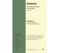 Analects The Collected Works of Paul Valéry, Volume 14 - Paul Valéry - Princeton University Press - ebook (ePub) - Livre