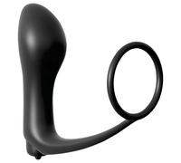 Plug Anal Vibrant et Cockring Ass-Gasm Anal Fantasy Collection